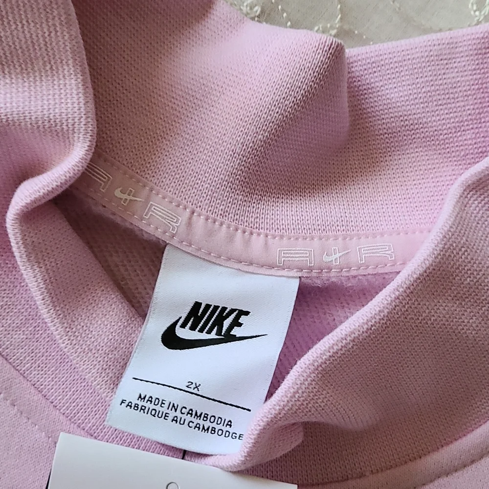 Nike Air 2X Loose Fit Mock Fleece - Pit 32" Length 25" - Picture 7 of 11